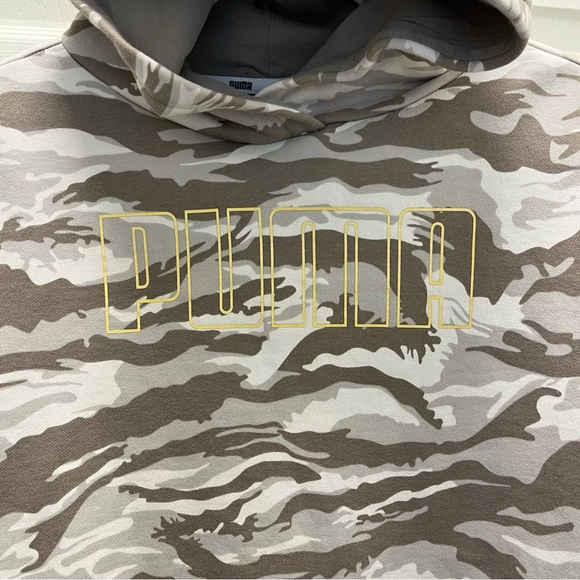 Puma Camoflauge Hoodie Sweatshirt - Picture 2 of 4